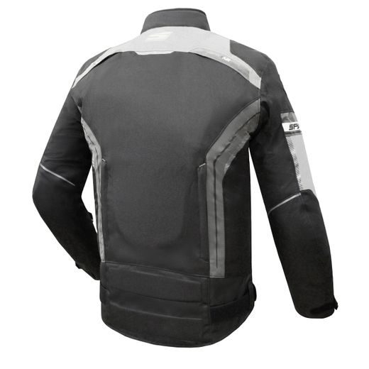 PÁNSKÁ TEXTILNÍ MOTO BUNDA SPARK MAVERICK - ŠEDÁ