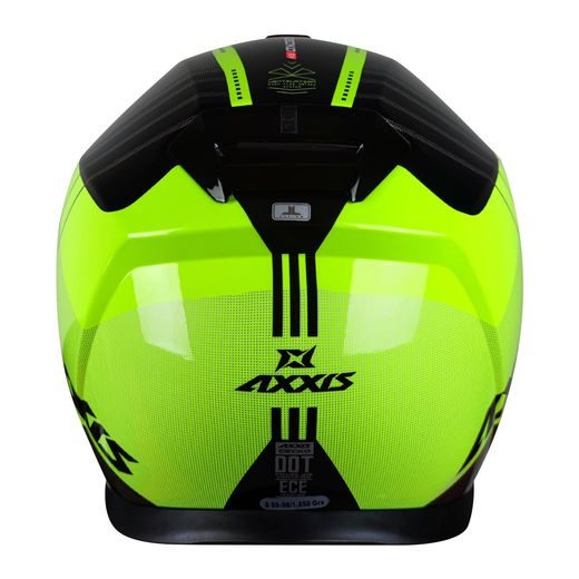 VÝKLOPNÁ HELMA AXXIS GECKO SV EPIC LESKLÁ FLUO