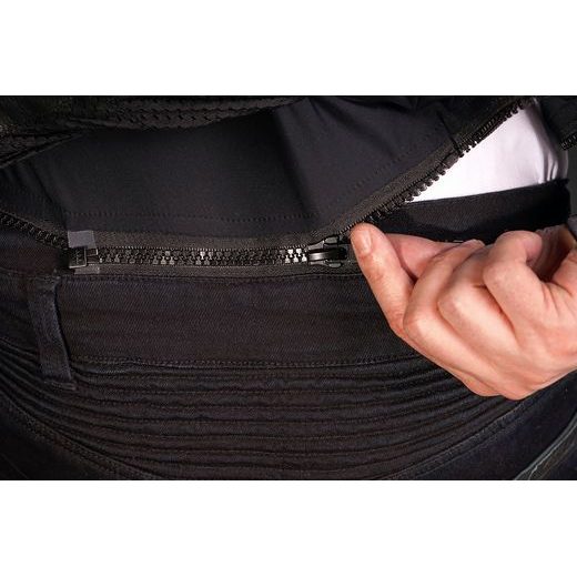 KEVLAROVÉ JEANSY 4SR CLUB SPORT SKY BLACK