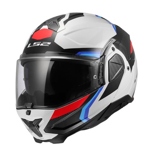LS2 FF910 ADVANT II TRIPLE WHITE BLUE RED