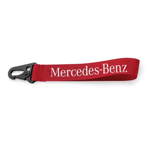 KLÍČENKA S MOTIVEM MERCEDES - ČERVENÁ