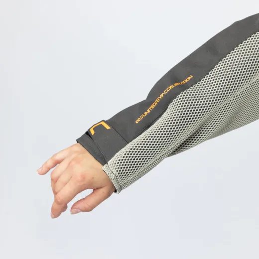 DÁMSKÁ BUNDA IXS TOURSTER-BIG AIR 1.0 X2-161605 TMAVĚ ŠEDÁ-OPATSKÝ KÁMEN-ORANŽOVÁ