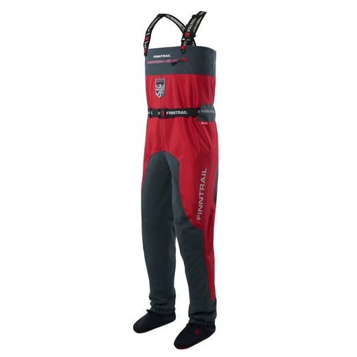 FINNTRAIL ATV KALHOTY WADERS AQUAMASTER RED