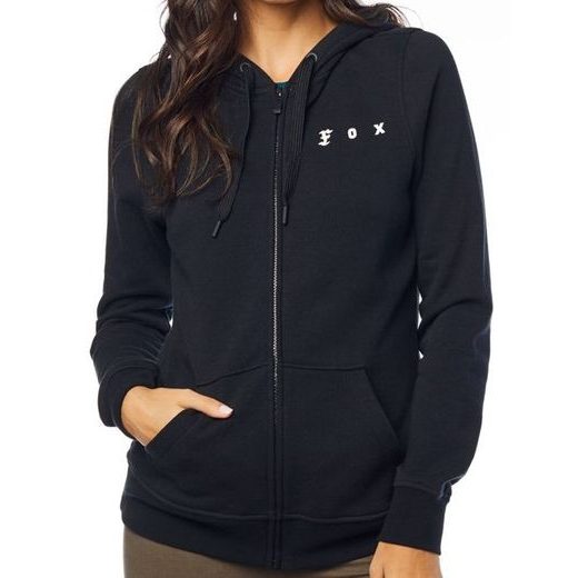 DÁMSKÁ MIKINA FOX THE SUPER FOX ZIP FLEECE BLACK