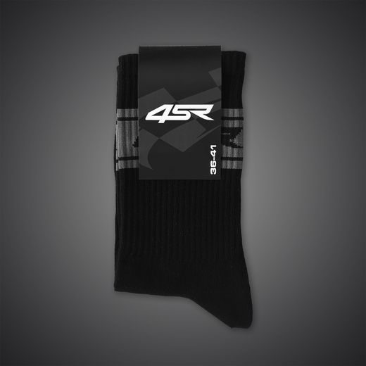 PONOŽKY 4SR GREY STRIPES