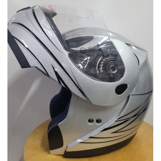 VÝKLOPNÁ HELMA NERVE NH3008 GREY