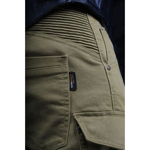 CESTOVNĚ-SPORTOVNÍ JEANSY 4SR TOURISMO GREEN