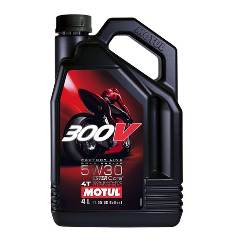 MOTUL 300V 4T FACTORY LINE 5W30 ROAD RACING 4L