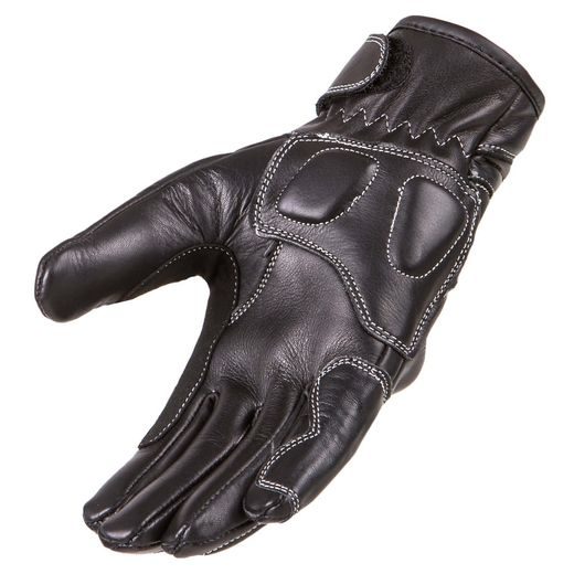 WOLF NARCO BLACK KOŽENÉ RUKAVICE NA MOTORKU