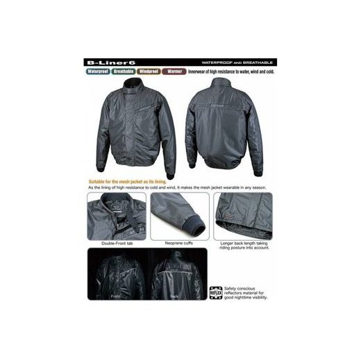 NEPROMOKAVÁ VĚTROVKA POD AIRBAG BUNDY HIT-AIR B-LINER-6