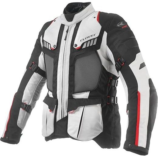 BUNDA NA MOTORKU CLOVER CROSSOVER-3 AIRBAG BLACK/GREY