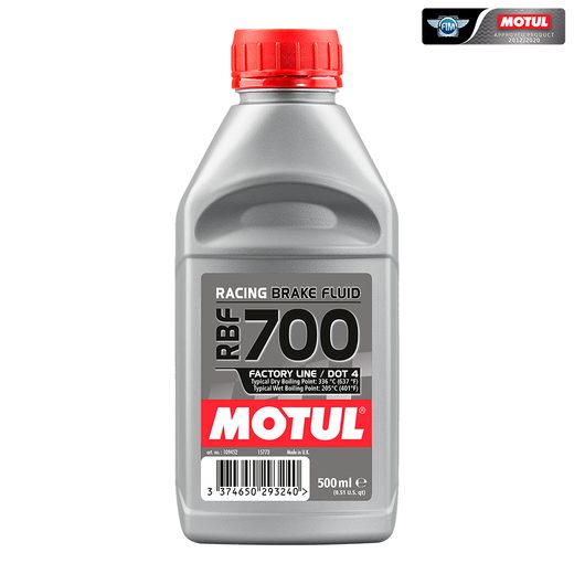 MOTUL RBF 700 DOT 4 BRAKE FLUID FACTORY LINE