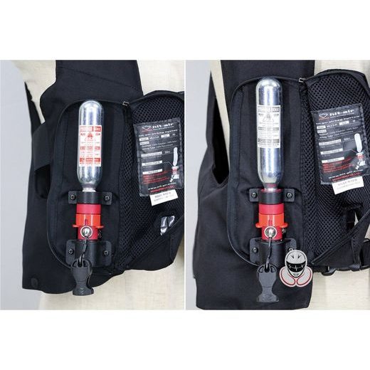 AIRBAGOVÁ VESTA HIT-AIR MLV3-H JEZDECKÁ ČERNÁ