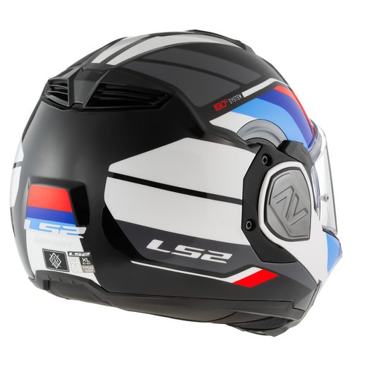 LS2 FF906 ADVANT SPORT GL.BLACK BLUE RED-06