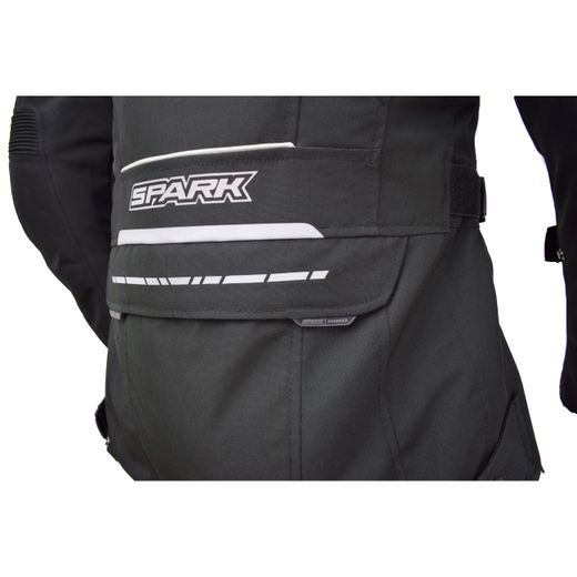 DÁMSKÁ TEXTILNÍ MOTO BUNDA SPARK VIOLA BLACK