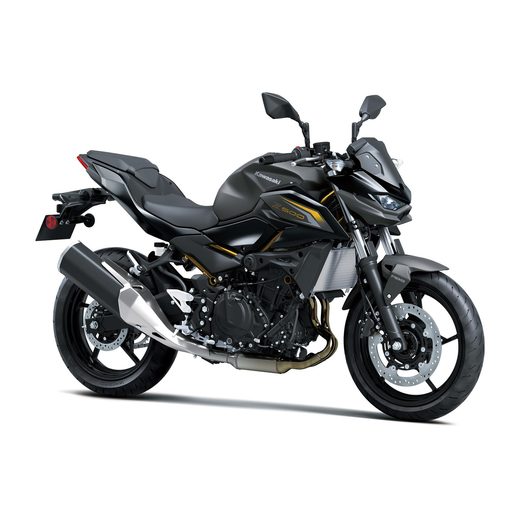 KAWASAKI Z500 METALLIC MATTE GRAPHENESTEEL GRAY 2026 DEMO