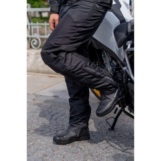 PÁNSKÉ TEXTILNÍ MOTO KALHOTY SPARK AIRMASTER BLACK