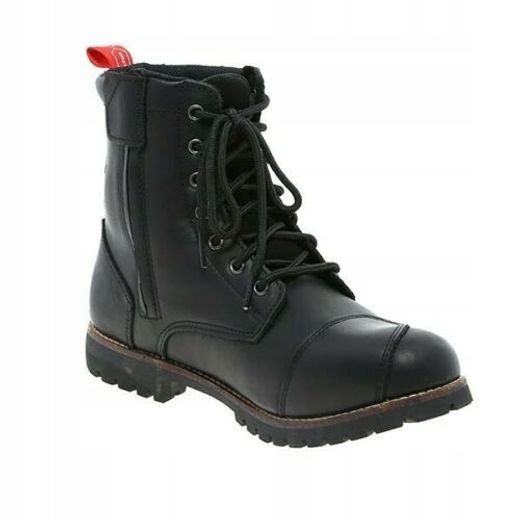 KLASICKÉ BOTY NA MOTORKU OLEJOVANÁ KŮŽE IXS X45020 ČERNÉ