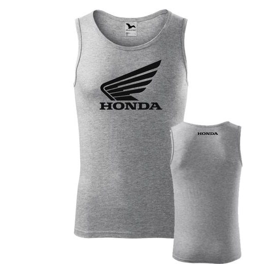 PÁNSKÉ TÍLKO S MOTIVEM HONDA 2 - ŠEDÉ