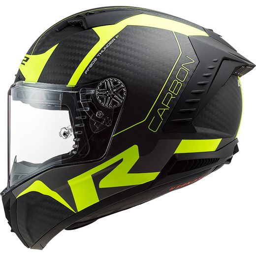 LS2 FF805 THUNDER C RACING1 MATT H-V YELLOW