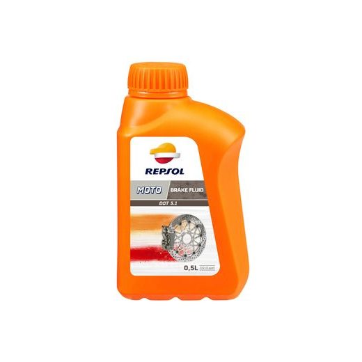 REPSOL MOTO BRAKE FLUID DOT 5.1 0,5L
