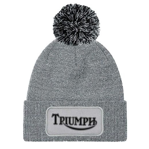 ZIMNÍ ČEPKA S BAMBULÍ A MOTIVEM TRIUMPH