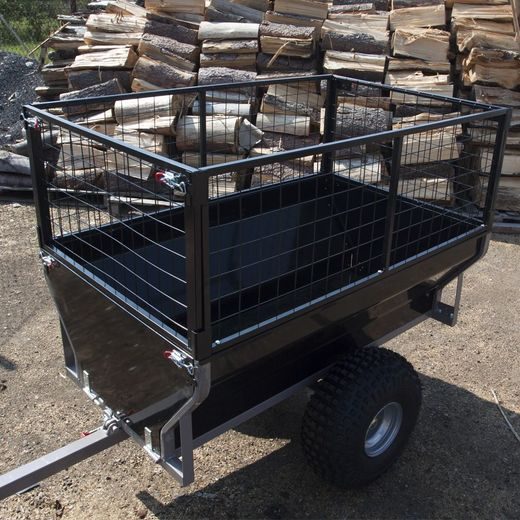 ZVÝŠENÉ BOČNICE PRO ATV VOZÍK WOOD 550