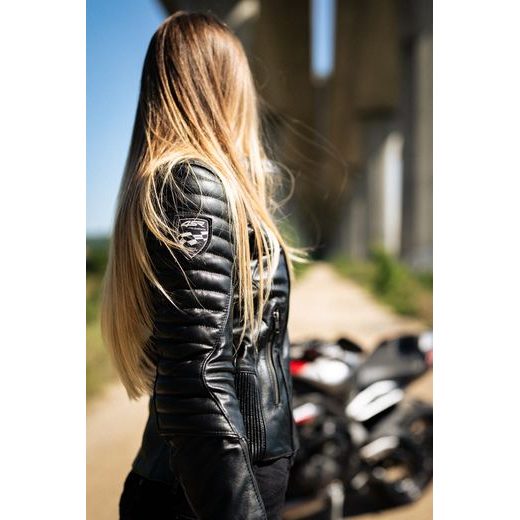 DÁMSKÁ KOŽENÁ BUNDA NA MOTORKU 4SR B - MONSTER LADY
