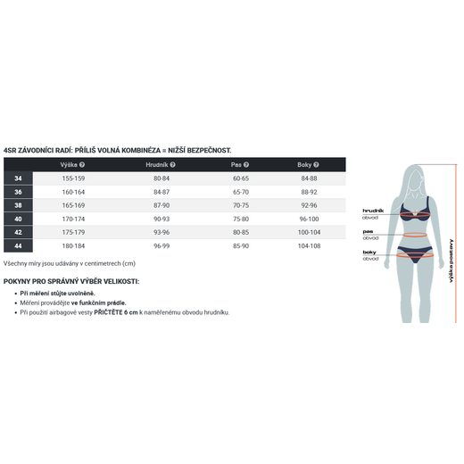 DÁMSKÁ KOMBINÉZA 4SR RR LADY NOVA AR