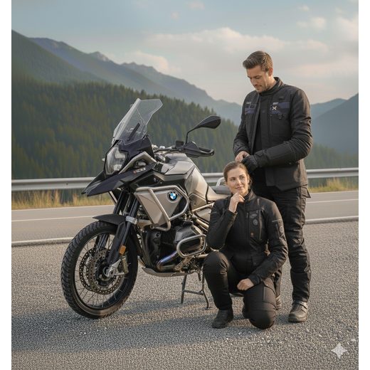 BUNDA S LAMINOVANOU MEMBRÁNOU IXS VENTURE-GTX 1.0 X2-001405 ČERNO-ŠEDÁ