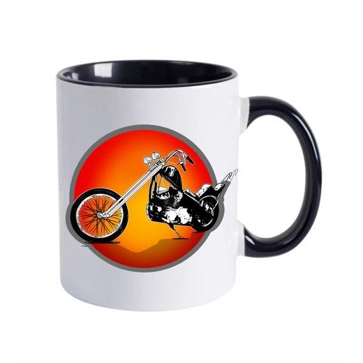 HRNÍČEK S MOTIVEM CHOPPER