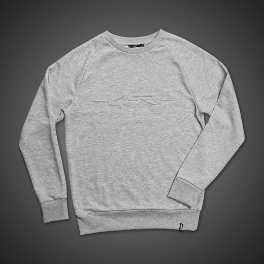 PÁNSKÁ MIKINA 4SR LOGO EMB GREY