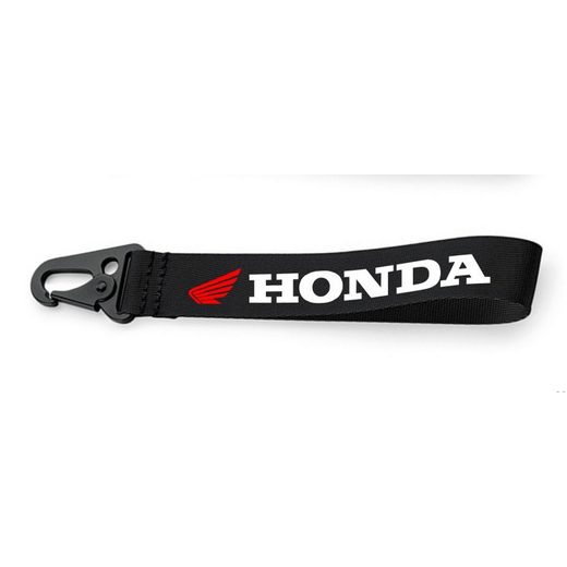 KLÍČENKA S MOTIVEM HONDA - ČERNÁ