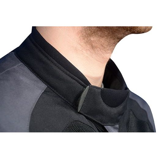 TEXTILNÍ LETNÍ AIRBAGOVÁ BUNDA HELITE VENTED MODROŠEDÁ