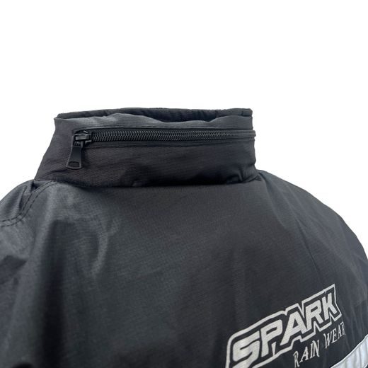 NEPROMOKAVÁ JEDNODÍLNÁ KOMBINÉZA DO DEŠTĚ SPARK DIFT BLACK