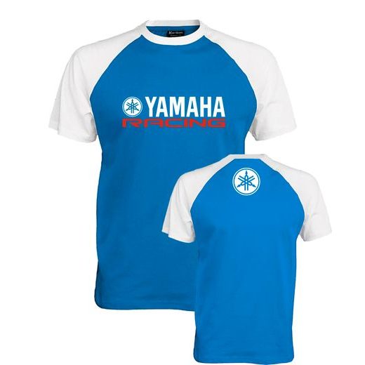 PÁNSKÉ TRIKO S MOTIVEM YAMAHA RACING 1 - BÍLO/MODRÉ