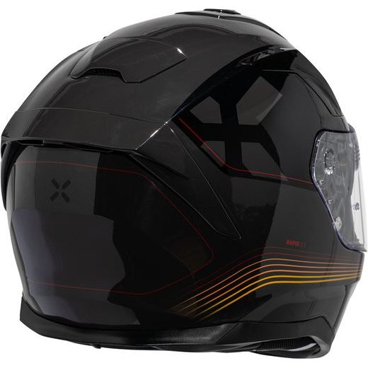 INTEGRÁLNÍ HELMA IXS RAPID 2.0 GRAPHIC X1-330236 ČERNO-ANTRACITOVÁ