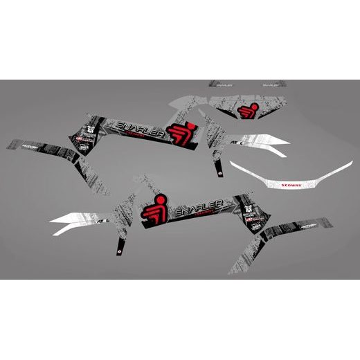 GRAPHIC STICKER KIT FOR SEGWAY SNARLER AT6-L GREY