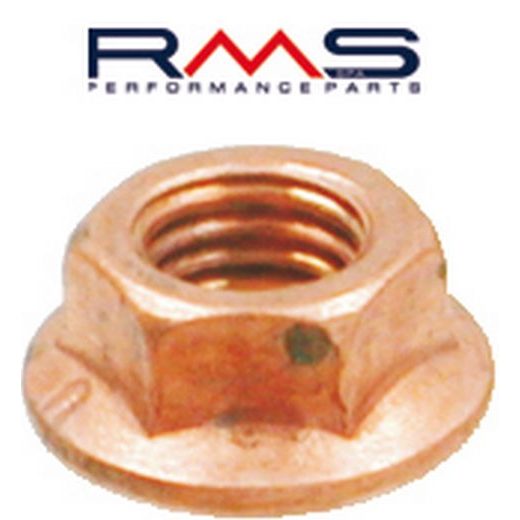 SILENCER FLANGE NUT RMS 121850250 M7X1 (1 KUS)