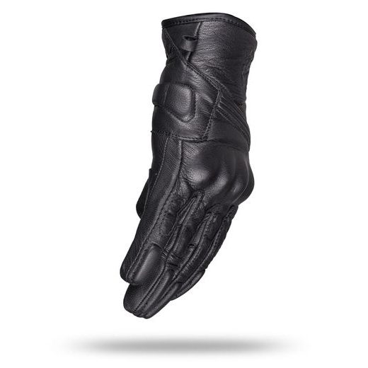 WOLF SANDOR BLACK KOŽENÉ RUKAVICE NA MOTORKU