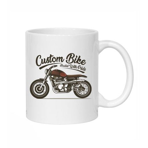 HRNÍČEK S MOTIVEM CUSTOM BIKE