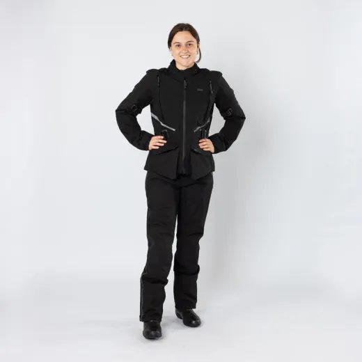 DÁMSKÉ KALHOTY S LAMINOVANOU MEMBRÁNOU IXS TOURSTER-STX 1.0 X2-115605 ČERNÉ