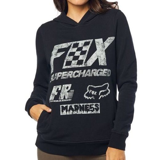 DÁMSKÁ MIKINA FOX SUPERCHARGED PULLOVER BLACK