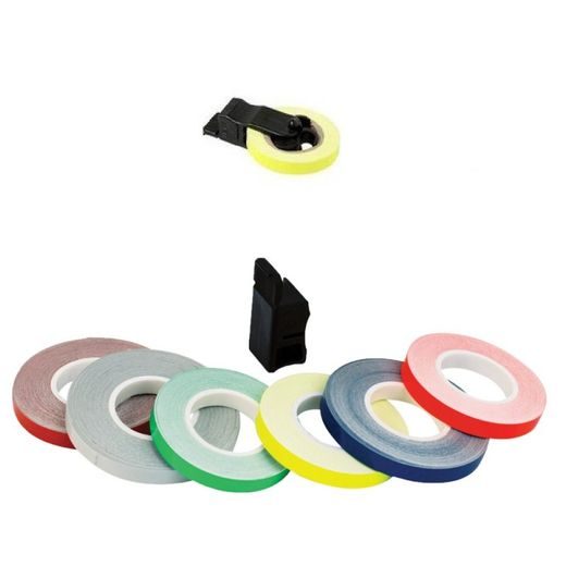 PROUŽKY NA RÁFKY S APLIKÁTOREM OXFORD ŽLUTÉ FLUO OF615