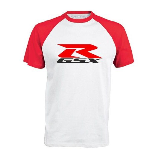 PÁNSKÉ TRIKO S MOTIVEM SUZUKI GSXR 4 - ČERVENO/BÍLÉ