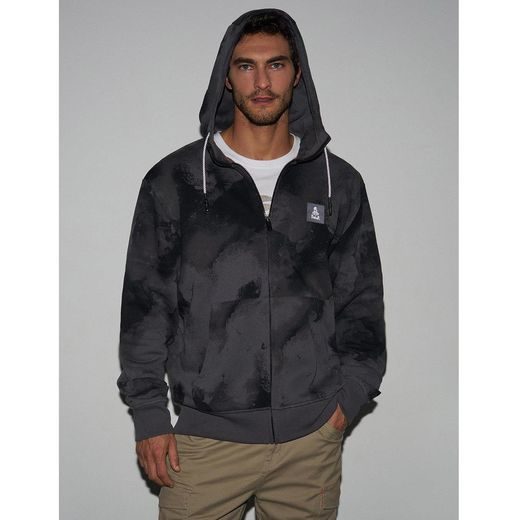 DIVERSE EXTREME TEAM - DAKAR RALLY MIKINA ZIP H24 BLACK/GREY