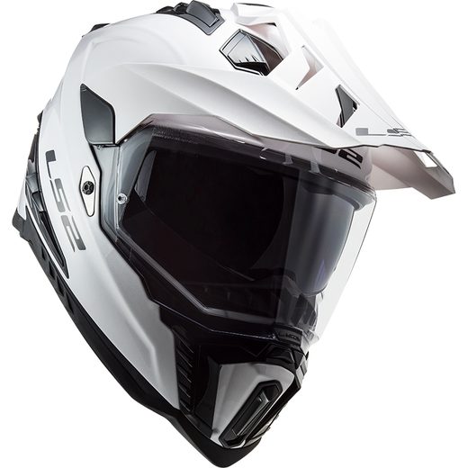 LS2 MX701 EXPLORER SOLID WHITE-06