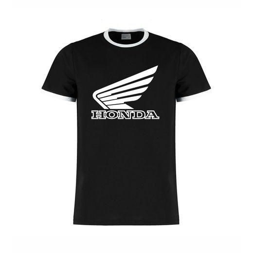 PÁNSKÉ TRIKO S MOTIVEM HONDA 2 - ČERNÉ
