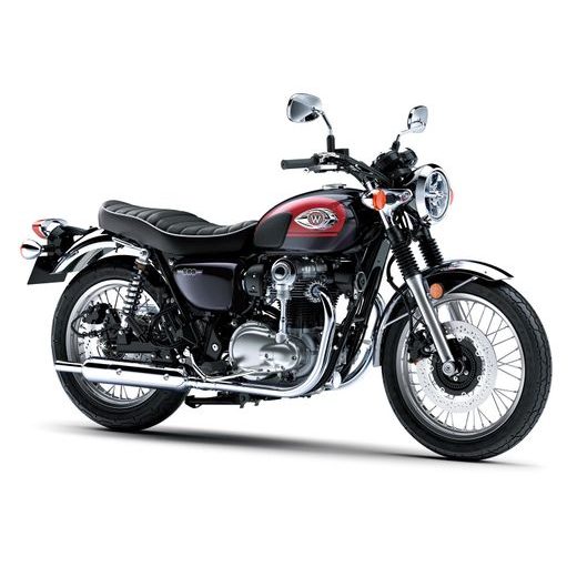 KAWASAKI W800 METALLIC DIABLO BLACK 2024