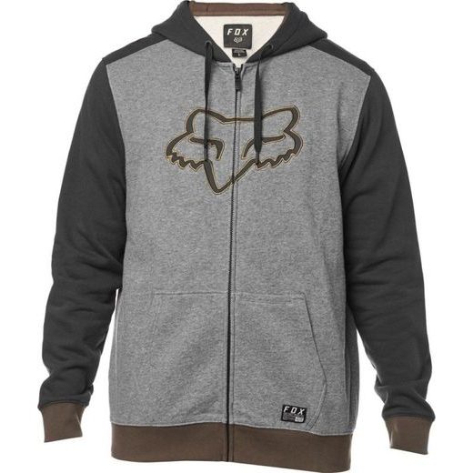 PÁNSKÁ MIKINA FOX DESTRAKT ZIP FLEECE HEATHER GRAPHITE